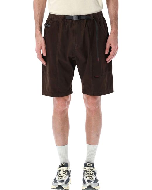 Gramicci Black Cotton Gadget Shorts