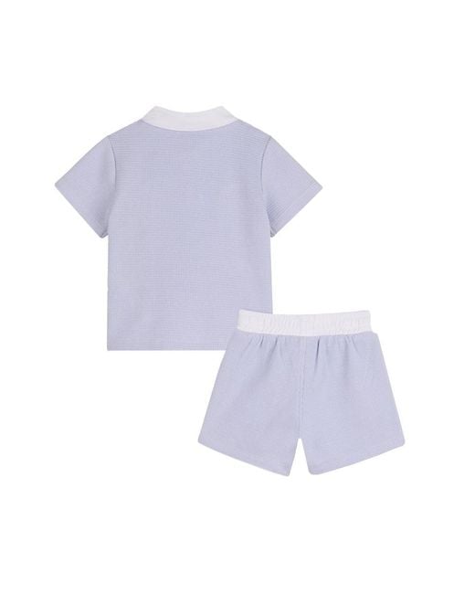 Boss White Set Polo+Short