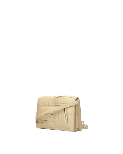 Bottega Veneta Natural Pochette Cassette Donna Pelle/Porridge for men