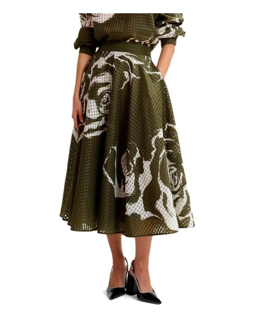 Essentiel Antwerp Green Jango Skirt