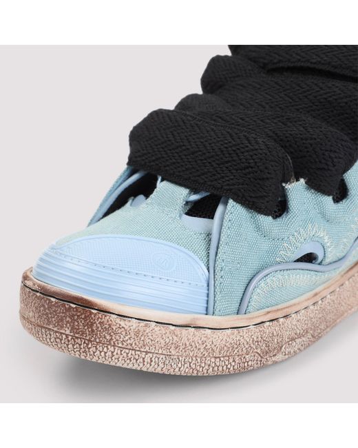 Lanvin Blue Curb Sneakers