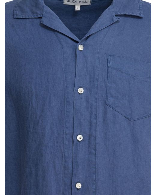 Alex Mill "kamp"-shirt in het Blue voor heren