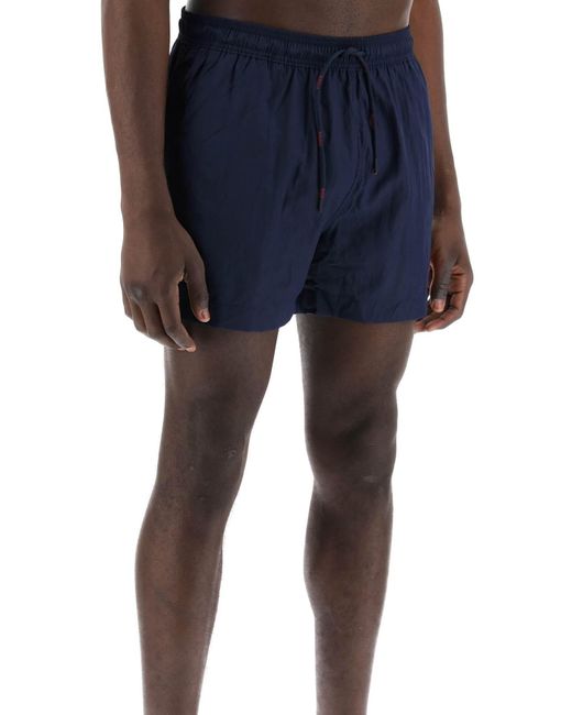 HUGO Dominica Sea Bermuda Shorts in het Blue voor heren