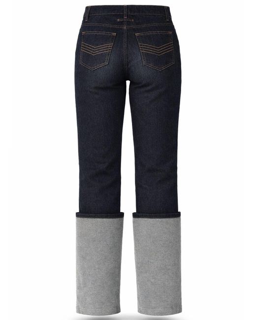 Jean Paul Gaultier Black High-Rise Cutout Wide-Leg Jeans