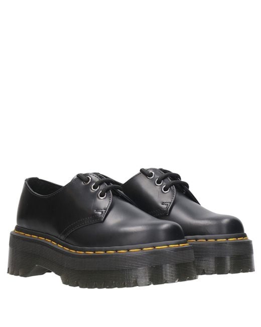 Dr. Martens Gray Flat Shoes
