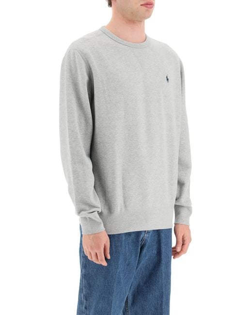 Polo Ralph Lauren RL Sweatshirt in Gray für Herren