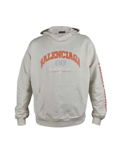 Balenciaga Gray Sweatshirt