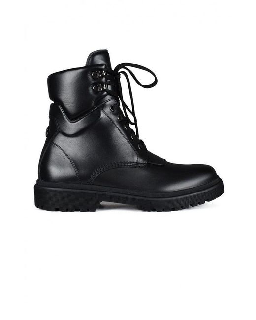 Moncler Black Patty Ankle Boots