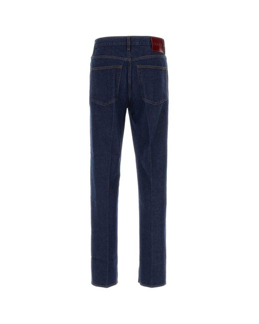 Gucci Blue Dark Denim Jeans for men