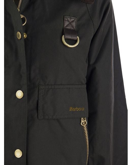 Barbour Black Catton - Waxed Jacket