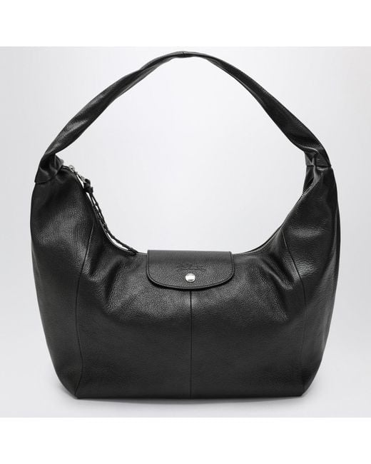 Longchamp L Le Pliage Xtra Hobo Bag in Black | Lyst