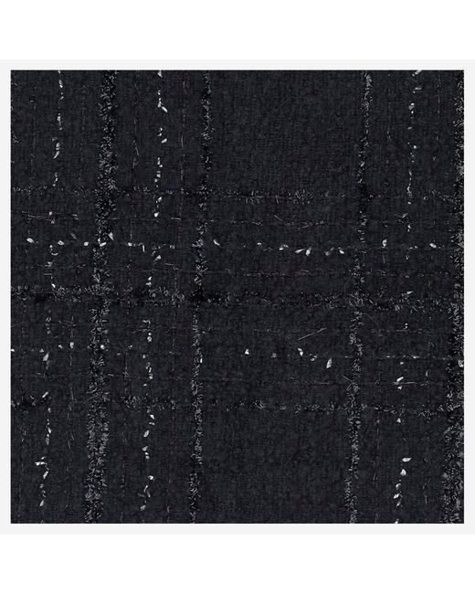 Faliero Sarti Black Adrienne Wolle Mischschal