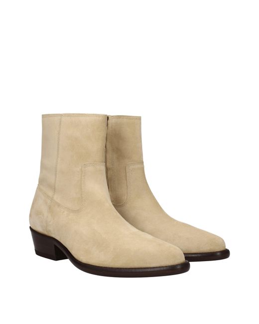 Isabel Marant Natural Beige Leather Ankle for men