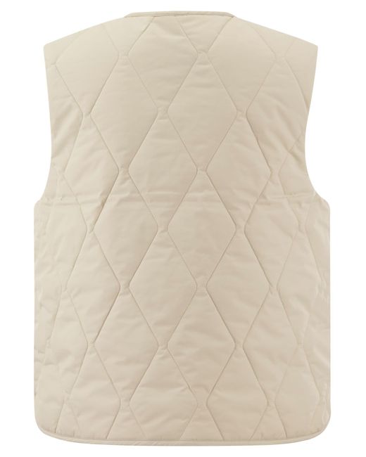 Kelley Quilted Vest di Barbour in Natural