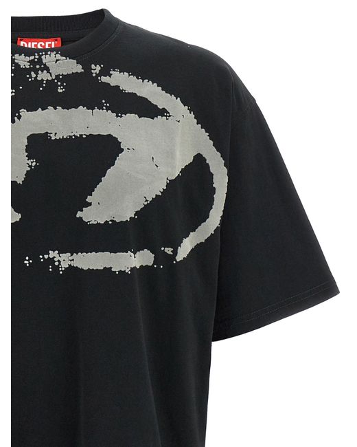 DIESEL 't Boxt N14' T -shirt in het Black voor heren