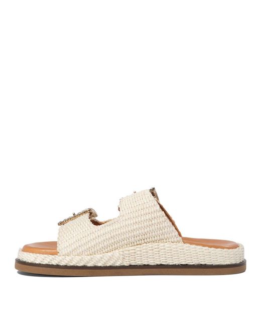 Alibi White "Greta" Sandalen