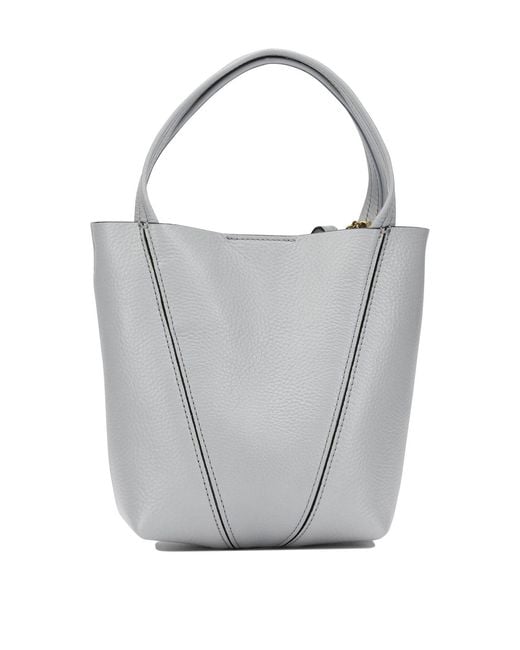Chloé Gray "Spin" Small Handbag