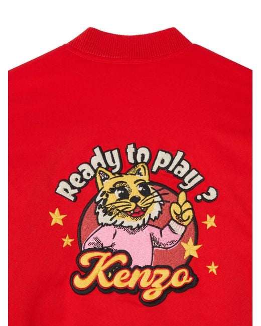 KENZO Red Giubbotto