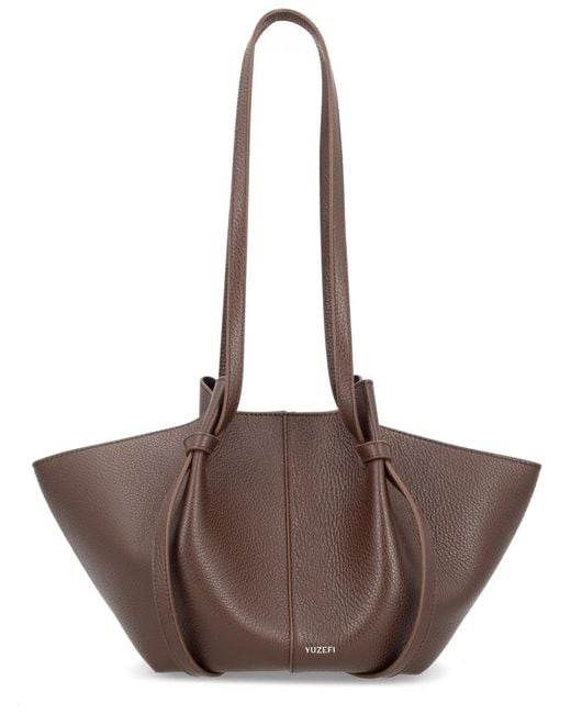 Yuzefi Brown Small Mochi Bag