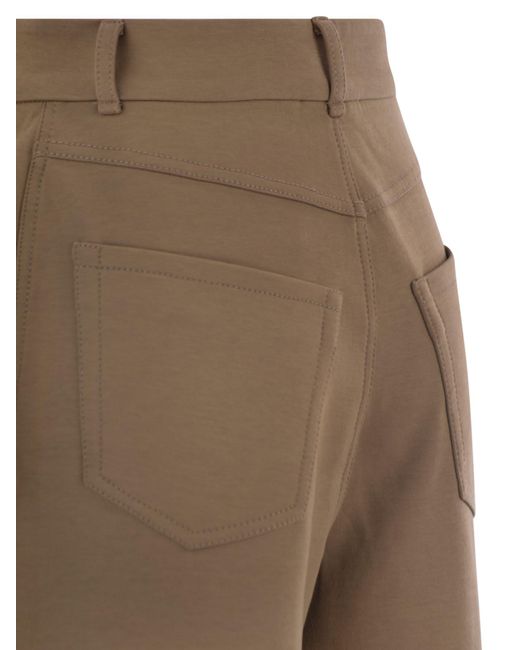 Max Mara Natural Merlot Trikothose
