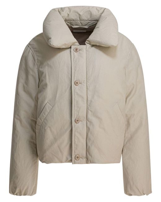 Lemaire Gray Down Jacket Filled Quilt