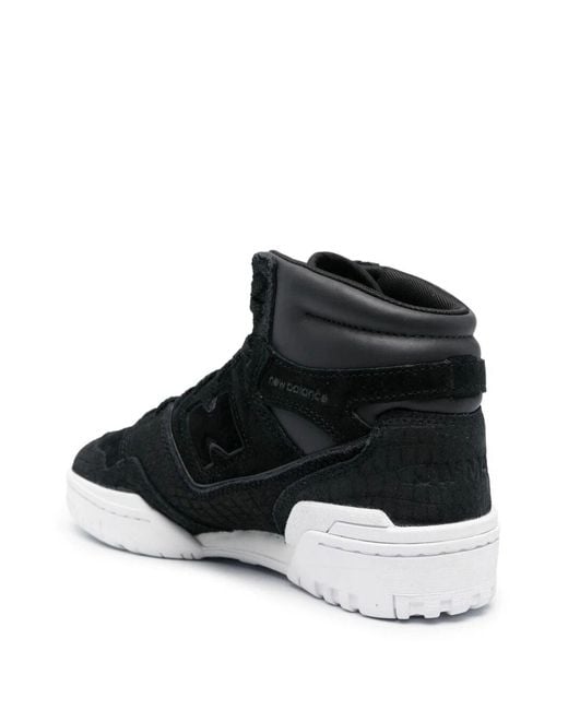 Junya Watanabe Black X New Balance Bb650 Suede Sneakers for men