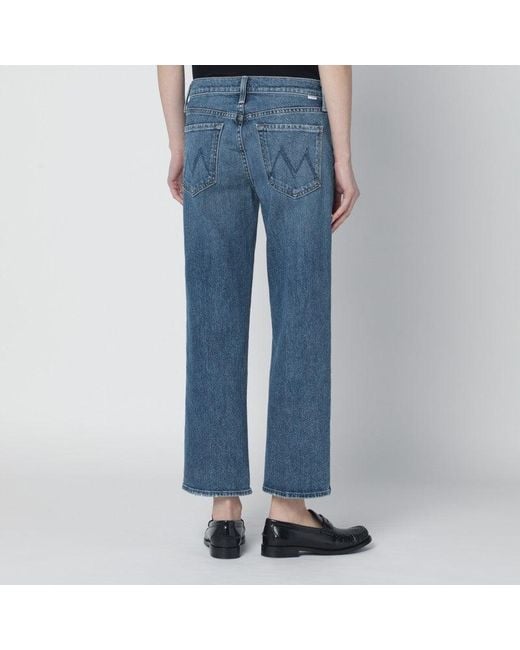 Mother Blue Troublemaker Jeans