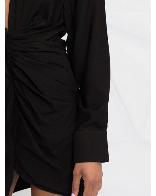 Jacquemus La Robe Bahia in het Black
