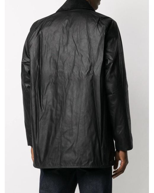 Barbour Black Beaufort Wax Jacket