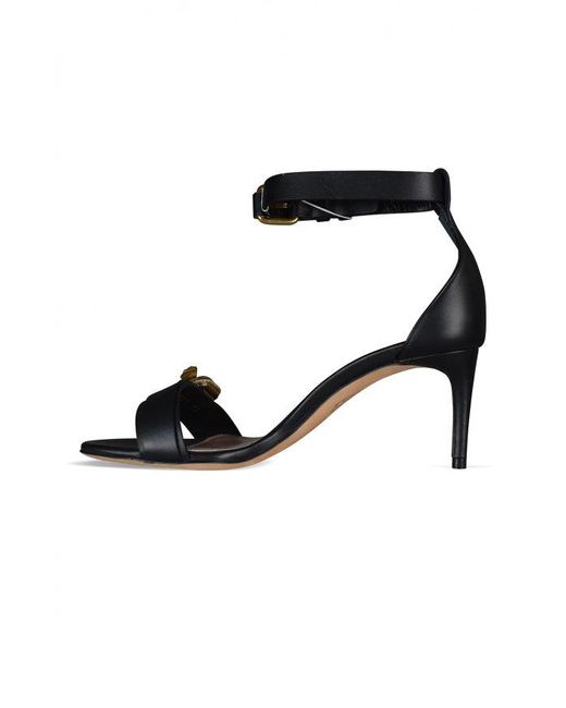 McQueen Black Sandals