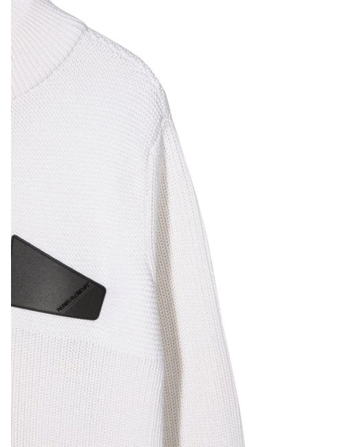 Emporio Armani White Pullover