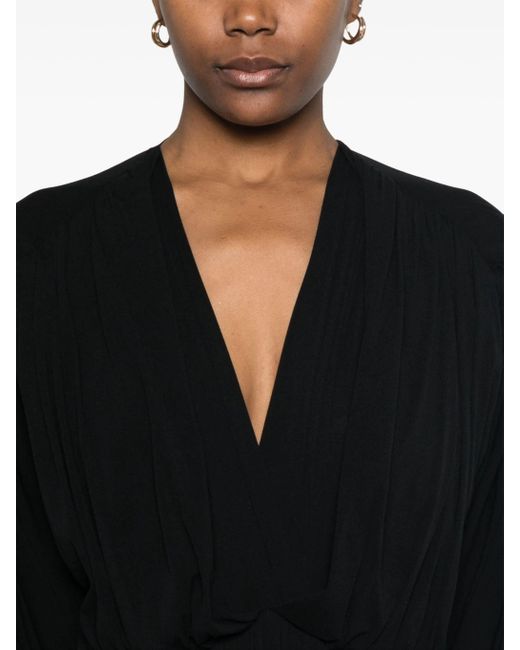 Philosophy Black Pleated Dress