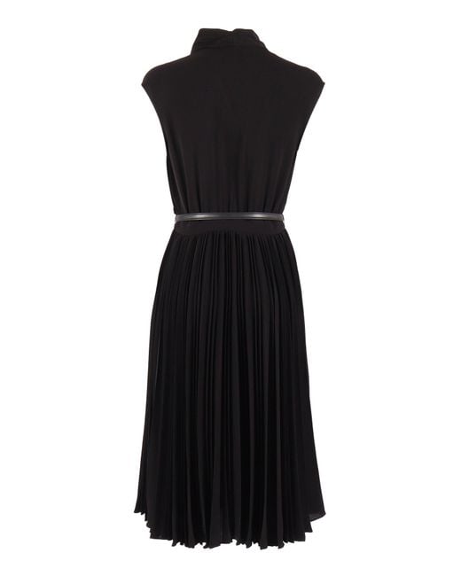 Max Mara Black Midi Dress