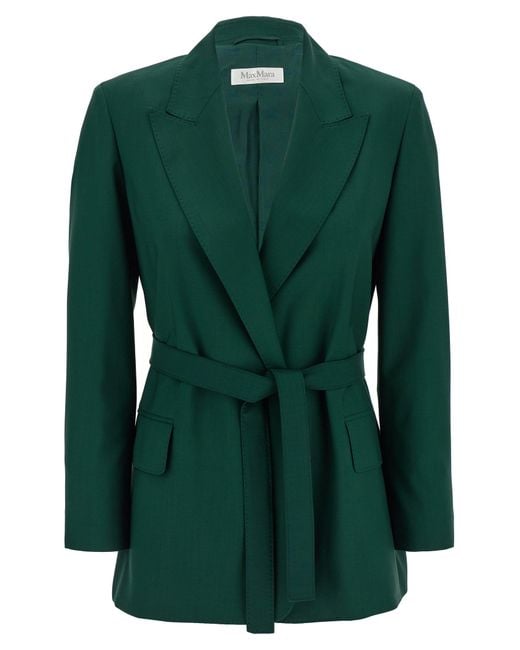 Max Mara 'talento' Blazer in het Green