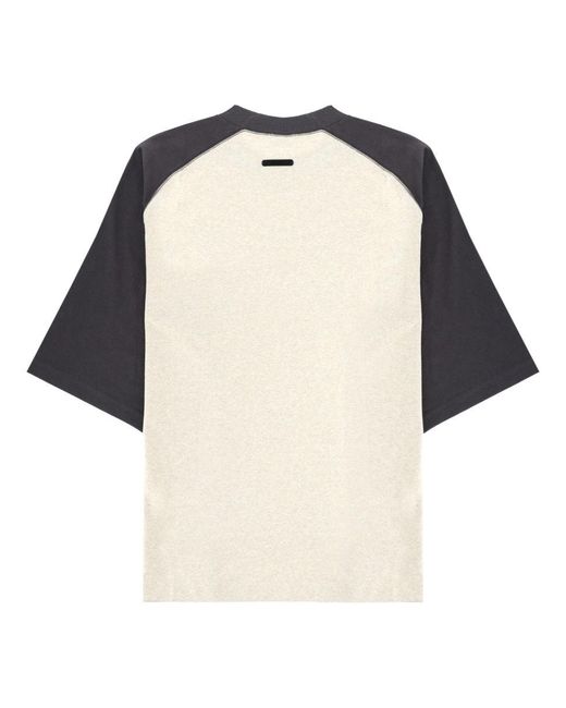 Fear Of God Blue Tshirt Signature Baseball
