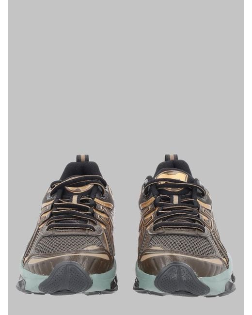 Asics Gray Quantum Kinetic Sneakers