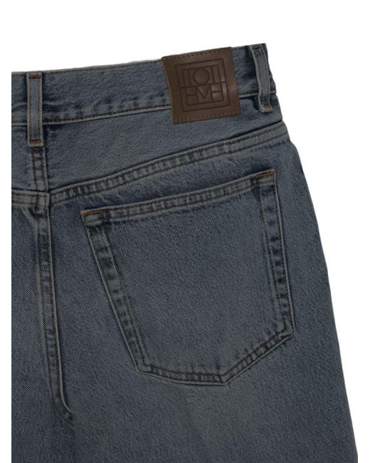 Totême Blue Denim Cotton Jeans