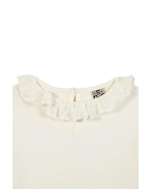 Bonton White T-Shirt