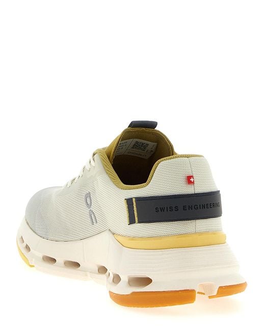 On Shoes Auf 'Cloudnova Form 2' Sneakers in White für Herren