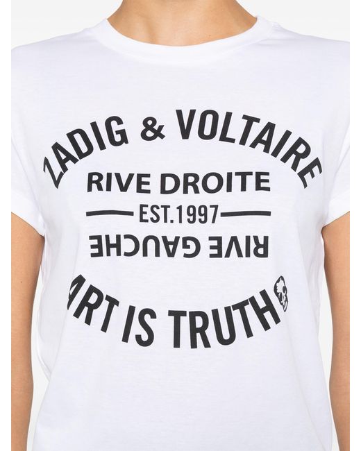 Zadig & Voltaire White T-Shirts
