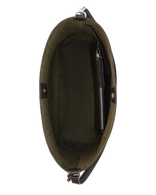 Hogan Black Hocket Medium Hobo Bag