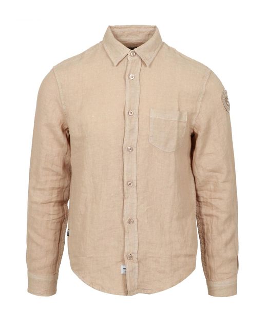Camisas Blauer de hombre de color Natural