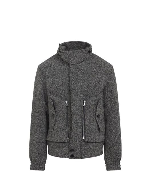 Dries Van Noten Gray Wool Venezia Jacket