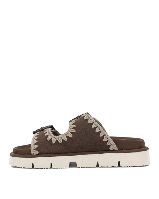 Mou Brown Sandalen