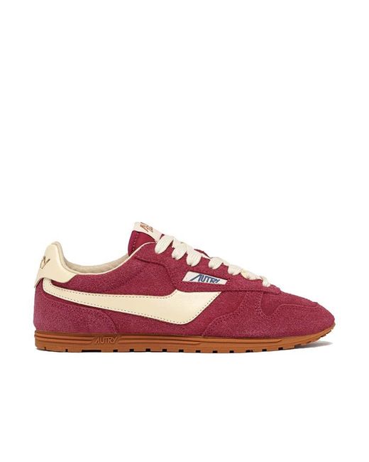 Autry Red Windspin Low Wom