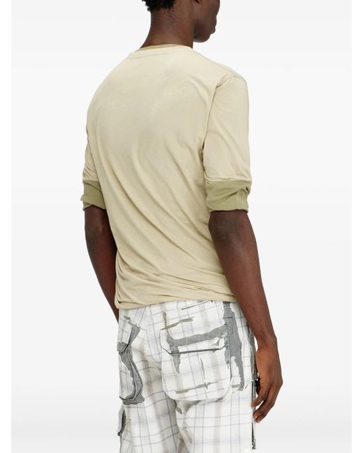 DIESEL Natural T Moody Logo T Shirt