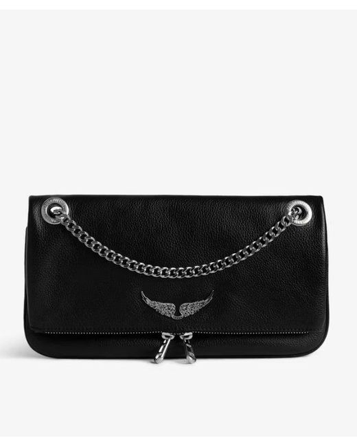 Zadig & Voltaire Black Rock II Körniges Leder