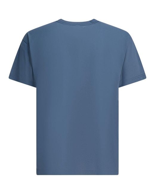 Montbell Lightblue Polyester T-Shirt
