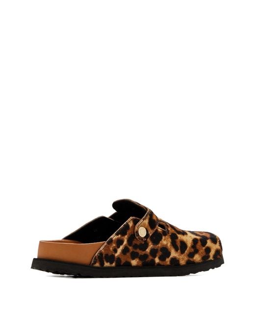 Birkenstock Brown Boston Pony Like Fur Exq 1774