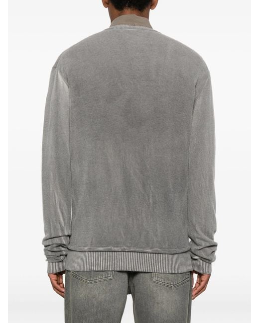 Our Legacy Gray Parallel V Neck